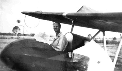 CGC Sec. Stan Rose in 1949 in SCGC Zogling Primary Glider
