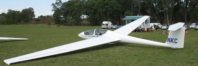 Two seater ASK-21 VH-NKC